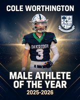 COLE WORTHINGTON - MALE ATHLETE OF THE YEAR 2025-26