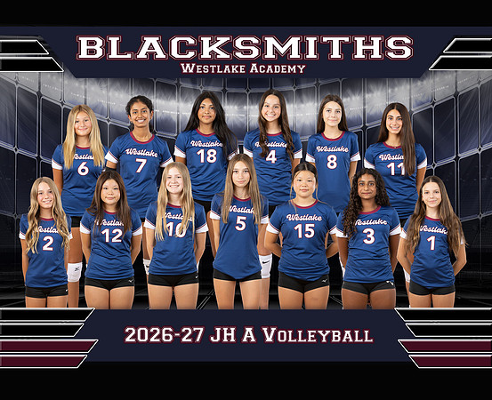 Westlake 26-27 JH A Volleyball