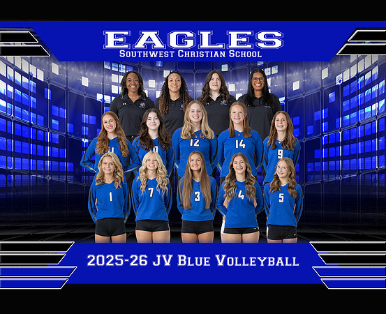 SCS 25-26 JV Blue Volleyball Team Build